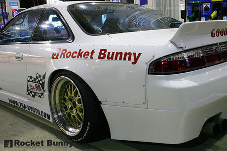 GReddy Rocket Bunny V1 Side Skirts | 1995-1998 Nissan 240SX (17020252)