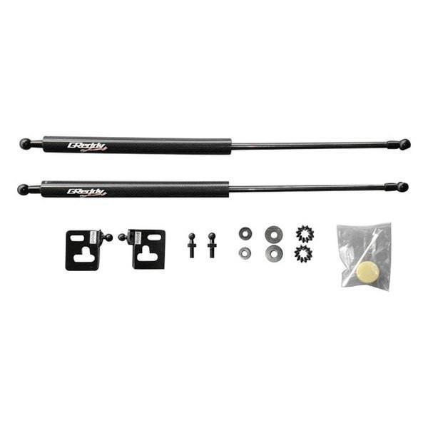 GReddy Carbon-Fiber Hood Lifter Kit | 2005-2007 Subaru WRX/STI (18560101)