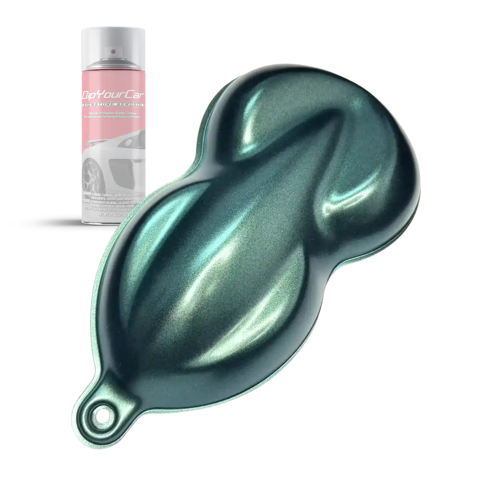 Green Interference TopCoat Aerosol