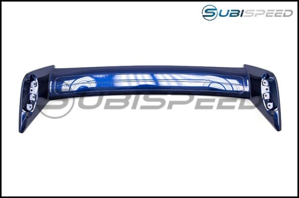 OLM STI Style Paint Matched Spoiler - Lapis Blue - 2015-2021 Subaru WRX / STI