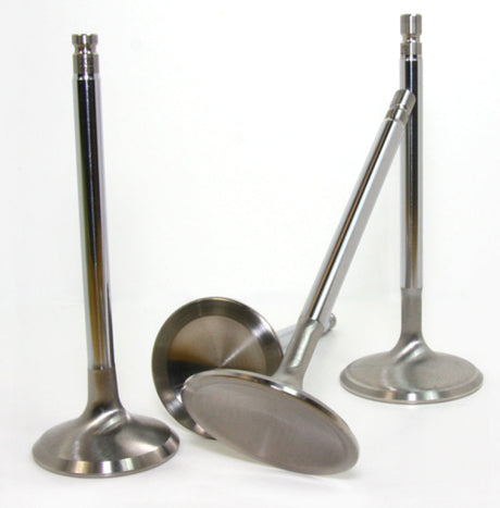 GSC P-D Chrome Polished Intake Valve - 37.15mm Head STD Kit | 2009-2021 Nissan GTR (2056-12)