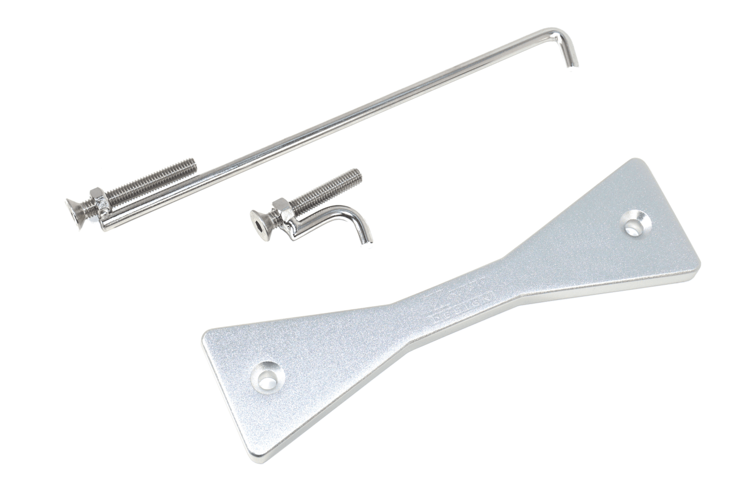 ZSPEC Battery Hold Down/Bracket for Nissan GTR R35, Billet w/ Stainless Hardware