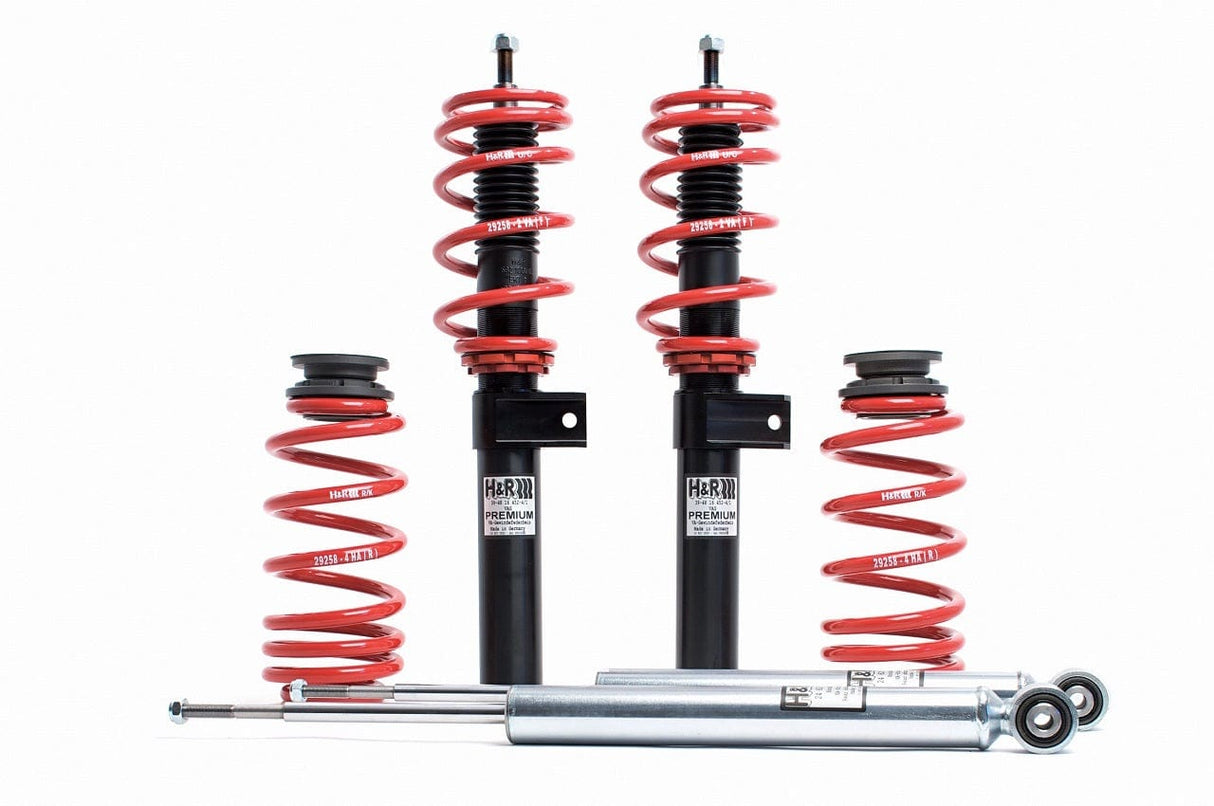 H&R Premium Performance Coilovers for 2007-2013 Audi A3 Quattro AWD 4 Cyl/V6/TDI 55mm Front Strut (8P)