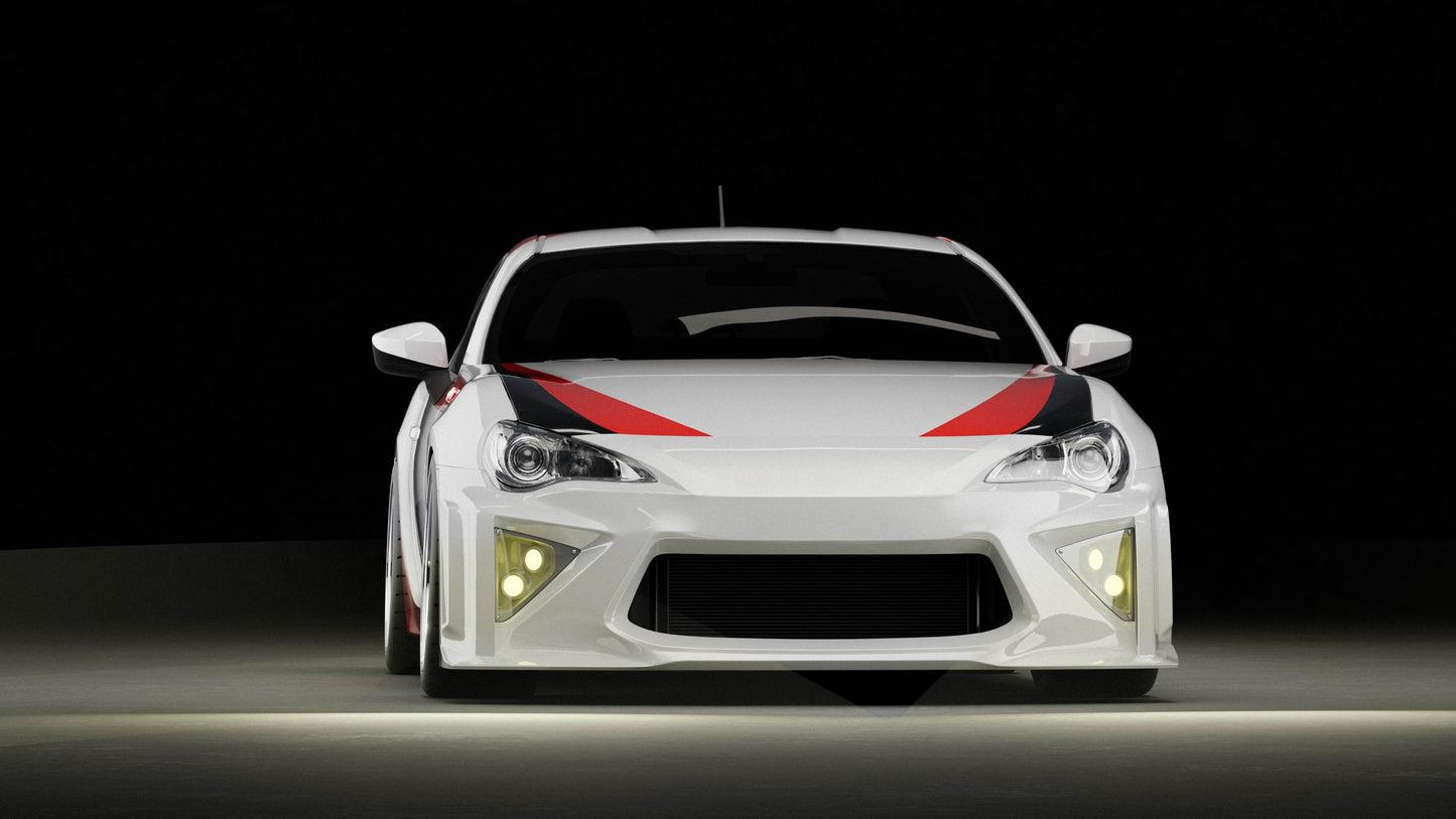 (PRE-ORDER) Front Bumper – Toyota/Scion/Subaru GT86/FRS/BRZ (ZC6 2012-2020)