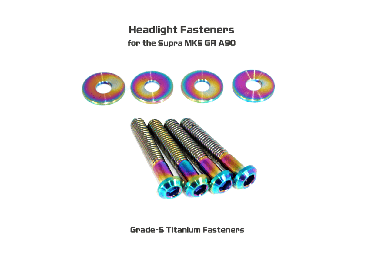 ZSPEC "Stage 2" Fastener Kit for '20+ Toyota Supra MKV GR A90, Titanium