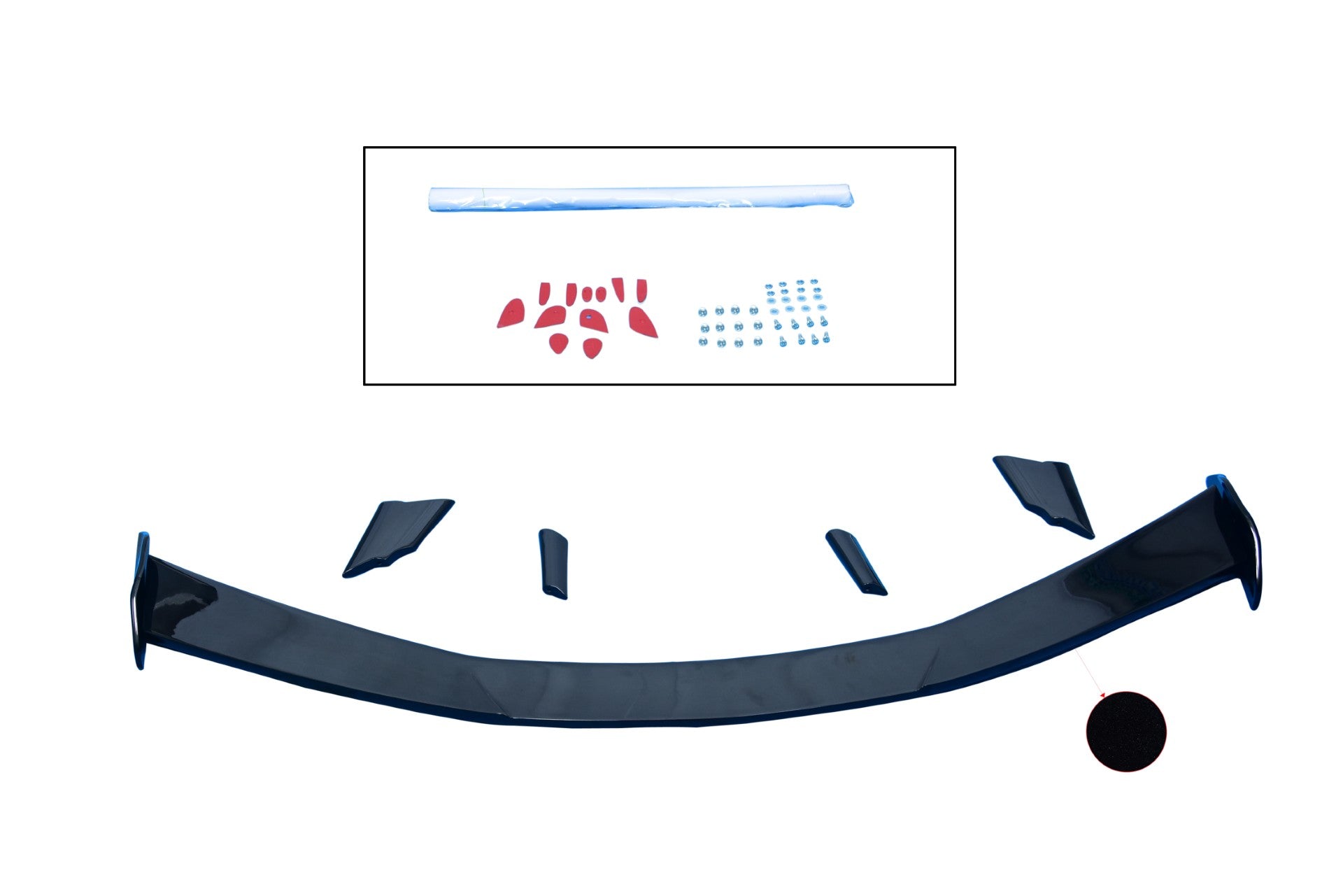 CORVETTE 20-25 REAR SPOILER HIGH WING