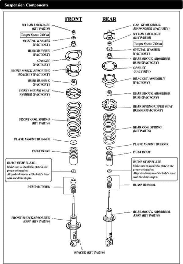 HKS Hipermax G Coilovers for 1989-1994 Skyline GT-R (R32)