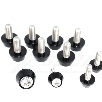 ZSPEC Stage-3 Dress Up Bolts® Fastener Kit for '18+ Kia Stinger GT K8, Stainless & Billet