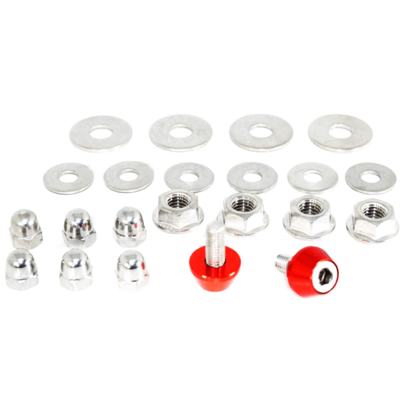 ZSPEC Hood & Hood Latch Fastener Kit for '03-06 Dodge Viper, Stainless & Billet