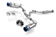 Invidia [13-24 BRZ / 13-16 FRS/ 17-21 GT86 / 21-24 GR86] N1 Cat back Exhaust Burnt Titanium Tips | HS12SSTGTT