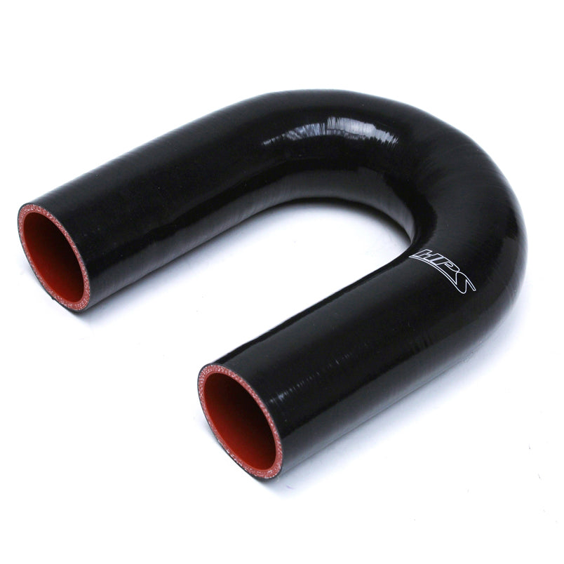 HPS 2-1/2" Silicone 180 Degree U Bend Elbow Coupler Hose, High Temp 4-ply Reinforced (63mm ID)