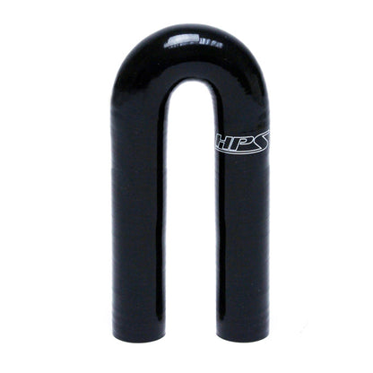 HPS 3/4" Silicone 180 Degree U Bend Elbow Coupler Hose, High Temp 4-ply Reinforced (19mm ID)