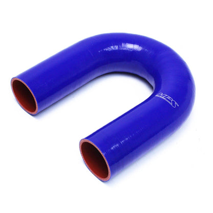HPS 2-1/4" Silicone 180 Degree U Bend Elbow Coupler Hose, High Temp 4-ply Reinforced (57mm ID)