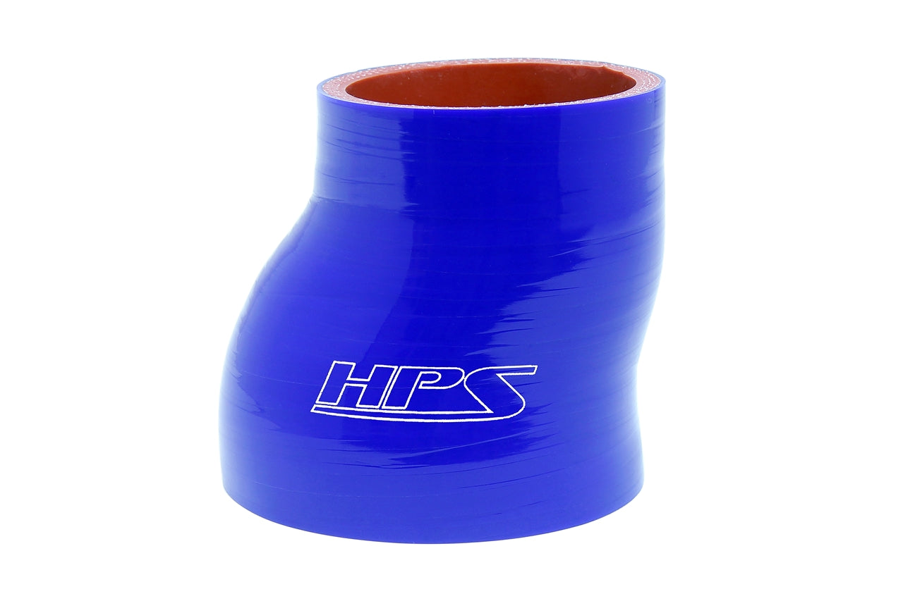 HPS 2-1/2" - 3-1/2" Silicone Offset Reducer Coupler Hose, High Temperature 4-ply Reinforced