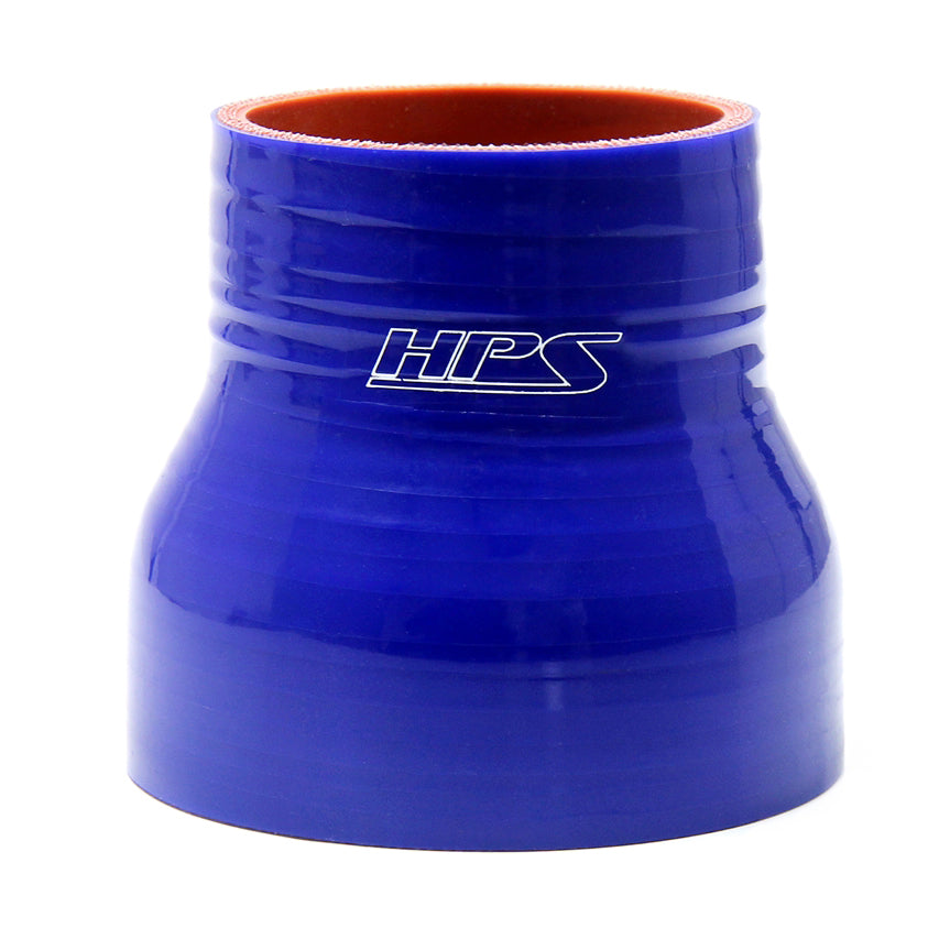 HPS 2-1/4" - 2-1/2", Silicone Straight Reducer Coupler Hose, High Temp 4-ply Reinforced, 57mm - 63mm