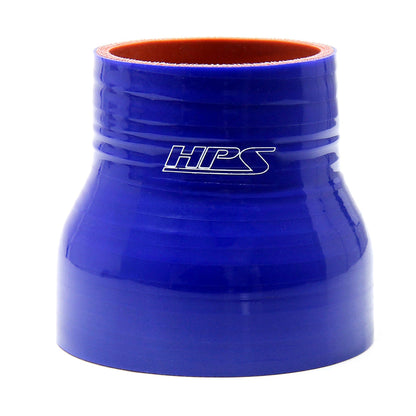 HPS 1-7/8" - 2-1/4", Silicone Straight Reducer Coupler Hose, High Temp 4-ply Reinforced, 48mm - 57mm