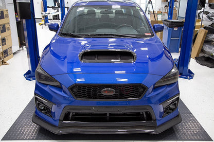 OLM A1 Aggressive Carbon Fiber Full Replacement Hood Scoop - 2015-2021 WRX / STI