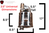 UNIVERSAL VALVED MUFFLER KIT