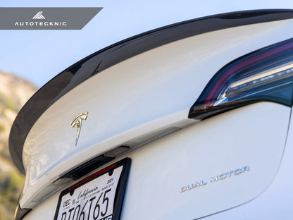 AutoTecknic Performance Dry Carbon Trunk Spoiler - Tesla Model 3