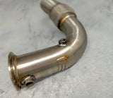 BMW N63/N63TU Catless Race Downpipes - 550i, 650i, 750i, X5, X6, Alpina B5/B6
