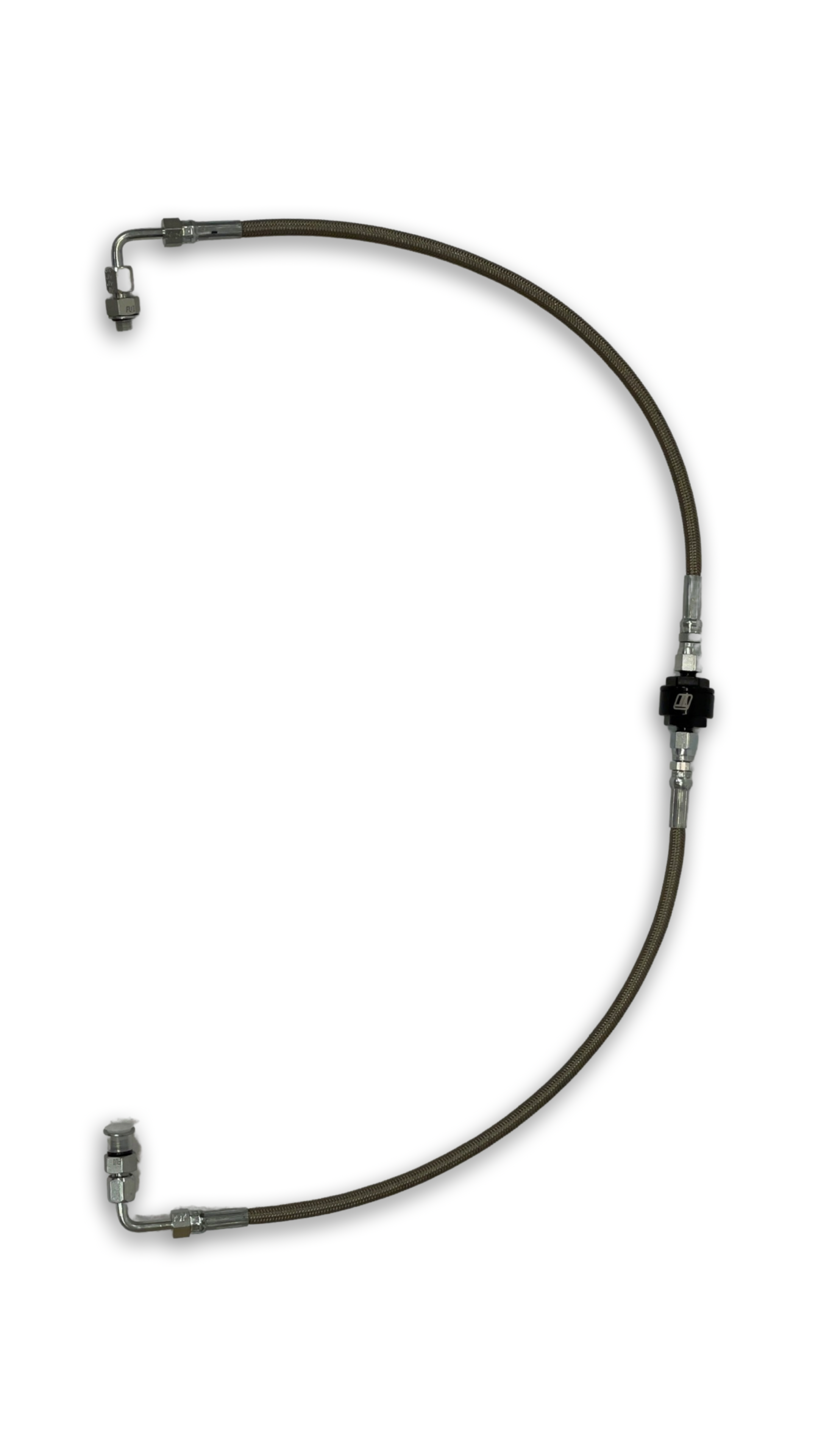 Gravedigger Top Mount Turbo Oil Feed Line