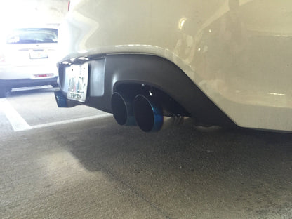 Tsudo quad burnt tips Catback Exhaust for Genesis Coupe V6 3.8L