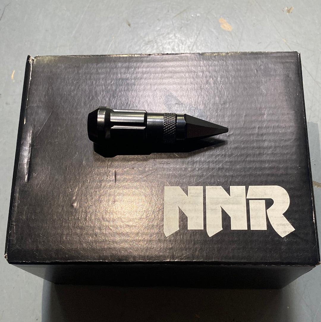 NNR Steel Lock Spike Black Lug Nuts