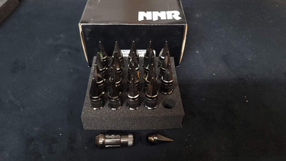 NNR Steel Extended Spline Wheel Lug Nuts with Spike 78mm 20pcs