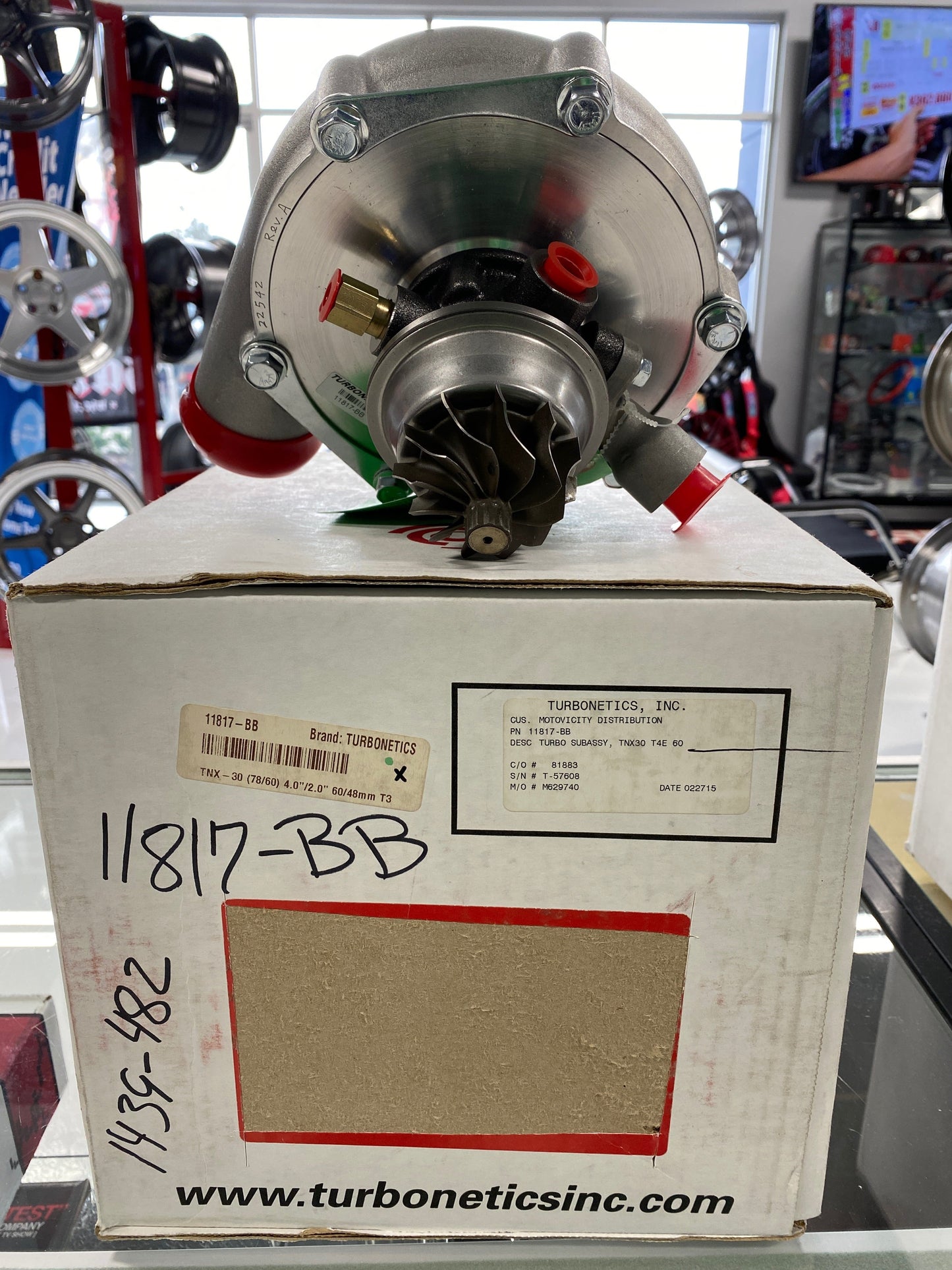 Turbonetics TNX-30/60 Dual Ball Bearing w/ T3 Turbine Housing 11817-BB