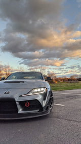 Carbon Hood Louver Kit - Mk5 Toyota Supra