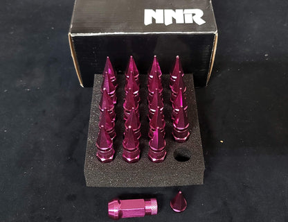 NNR Steel Extended Spline Wheel Lug Nuts with Spike 78mm 20pcs