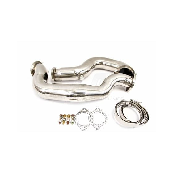 Private Label MFG. Power Driven BMW 135i / 335i ( N54 ) Catless Downpipe PLM-BMW-N54-DP