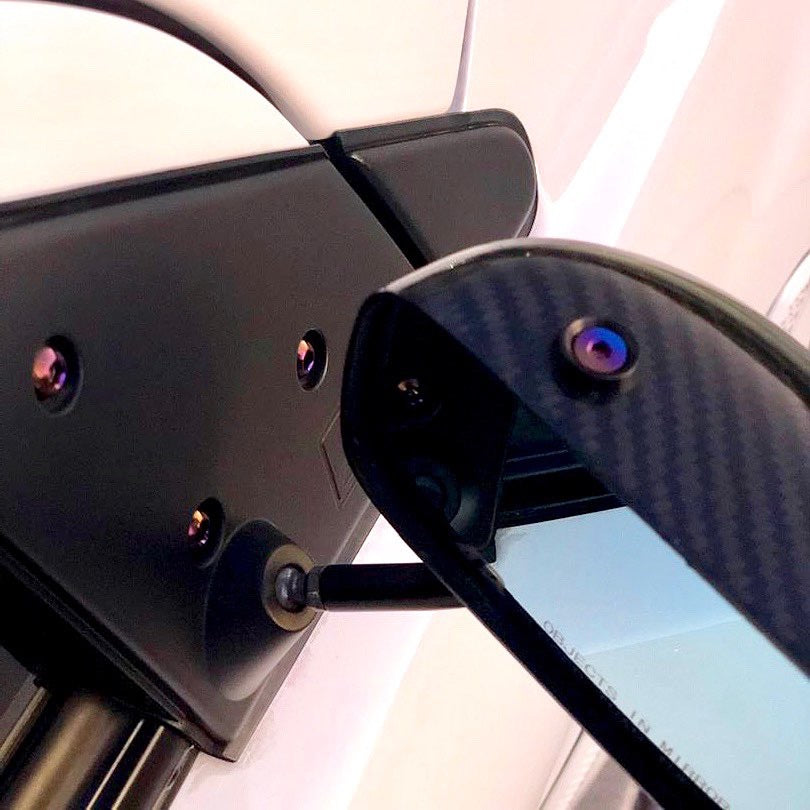 JDC Titanium Hardware for APR GT3 Mirrors (Evo 7/8/9)