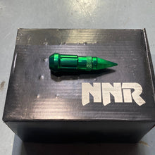 NNR Steel Lock Spike Green Lug Nuts