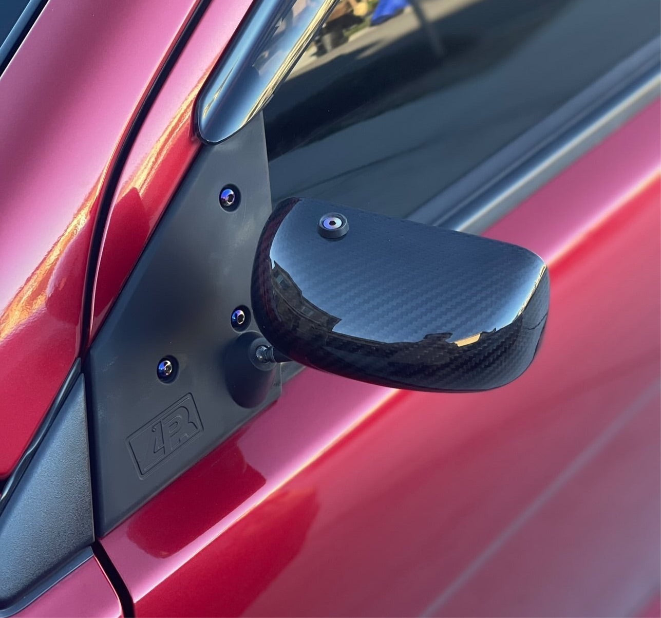 JDC Titanium Hardware for APR GT3 Mirrors (Evo 7/8/9)