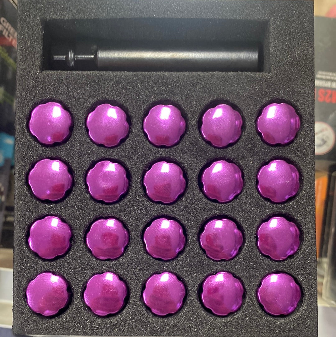 NNR L35 Purple Lug Nuts 12x1.5