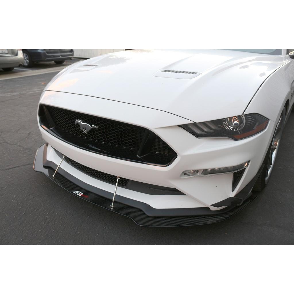 APR Ford Mustang S550 Carbon Fiber Front Wind Splitter 2018-2023