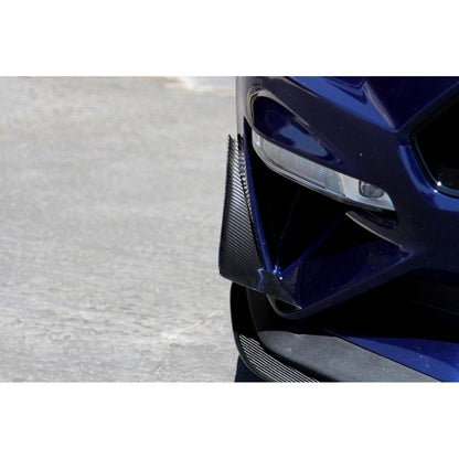 APR Performance Carbon Fiber Front Bumper Canards Ford Mustang S550 2018-2023