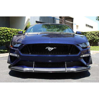 APR Performance Carbon Fiber Front Bumper Canards Ford Mustang S550 2018-2023