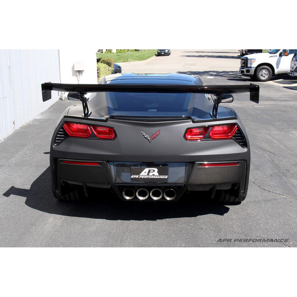 Chevrolet Corvette C7 GTC-500 Carbon Fiber Adjustable Wing 2014-2019
