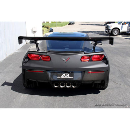 Chevrolet Corvette C7 GTC-500 Carbon Fiber Adjustable Wing 2014-2019