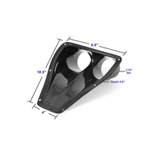 Carbon Fiber Universal Fitment Dual NACA Ducts