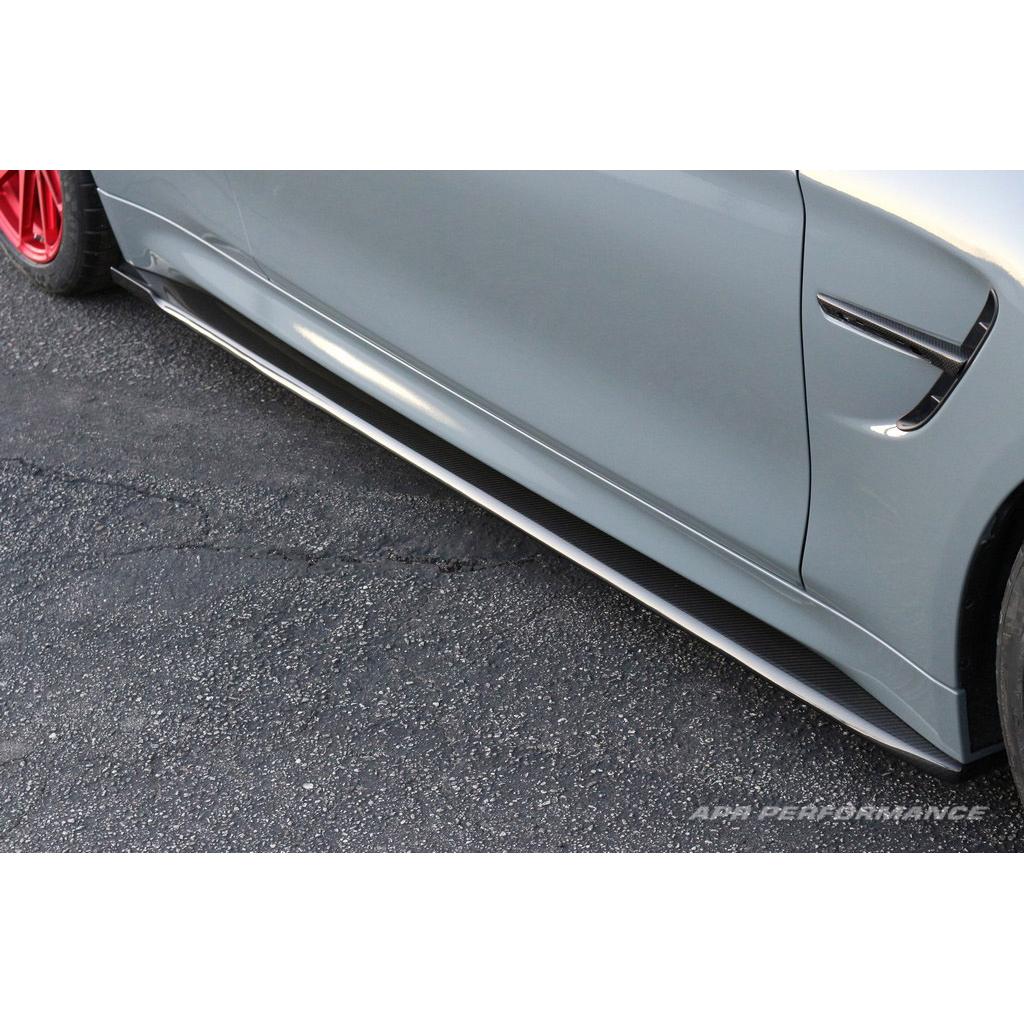 APR Performance Carbon Fiber Side Rocker Extension/Side Skirt BMW F82 M4 2015-2018