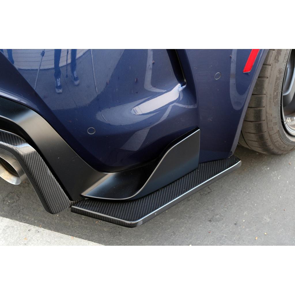 APR Performance Carbon Fiber Toyota Supra A90/91 Rear Bumper Skirts 2020-2023
