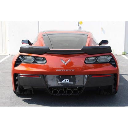 Chevrolet Corvette C7 Z06 Carbon Fiber Rear Deck Track Pack Spoiler 2015-2019