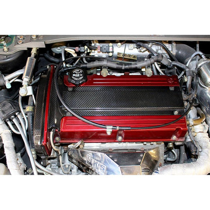 Carbon Fiber Mitsubishi Evolution 8 / 9 (Evo 8,9) Spark Plug Cover 2003-2007