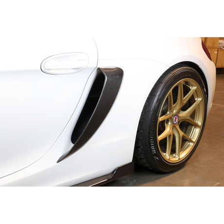 APR Performance Carbon Fiber Side Pods Porsche 981 Cayman GT4 2015-2016
