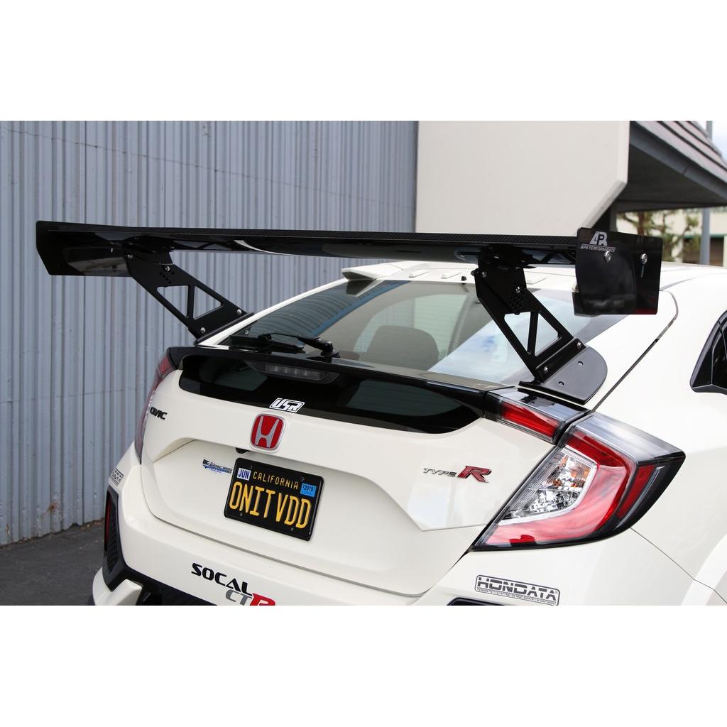 APR Performance GT-250 67" Carbon Fiber Adjustable Wing Honda FK8 Civic Type R 2017-2021