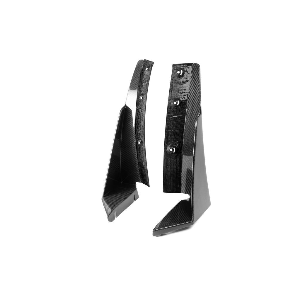 Chevrolet Corvette C7 Z06 Carbon Fiber Front Bumper Canards and Spats 2014 - 2019