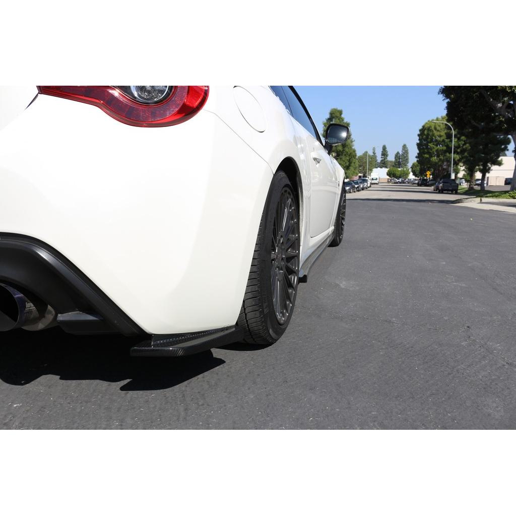 Carbon Fiber Toyota GT-86 Rear Bumper Skirts 2017-2021